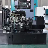 Yangdong Y490D engine and control panel of the open-frame 25 kW generator set