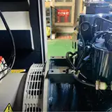 Alternator and wiring connectors on the 40 kW Kubota generator