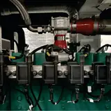 Ignition coils on the spark-ignited Cummins gas engine